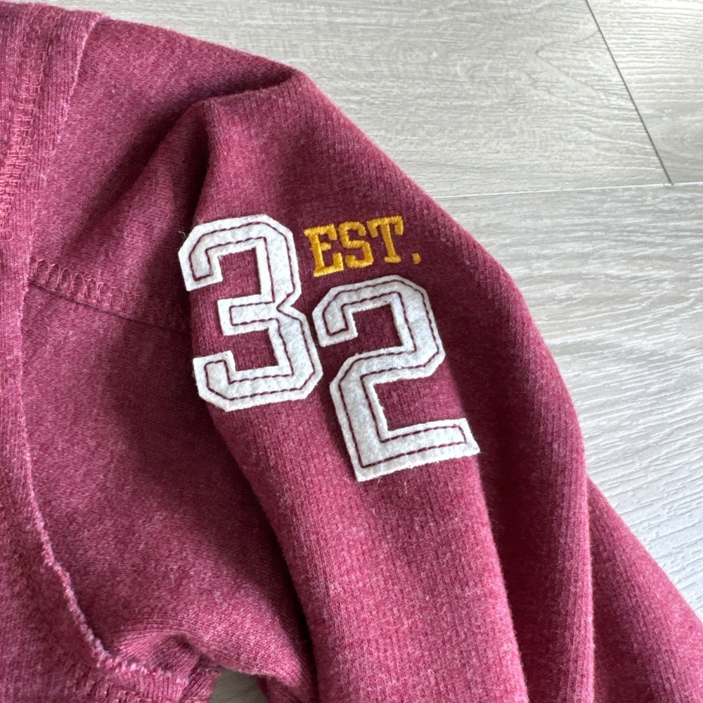 Washington Redskins NFL SM Football Zip Up Hoodie Sweatshirt Jacket Men's Sherpa - Picture 5 of 10